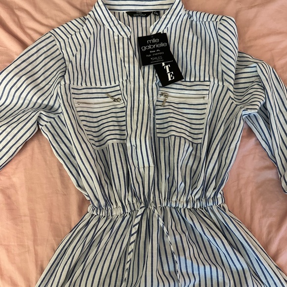 STRIPPED DRESS - Picture 5 of 5